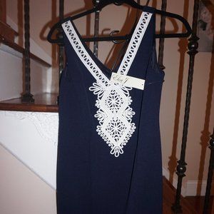 NEW WITH TAGS Eliza J. Navy Sheath Dress